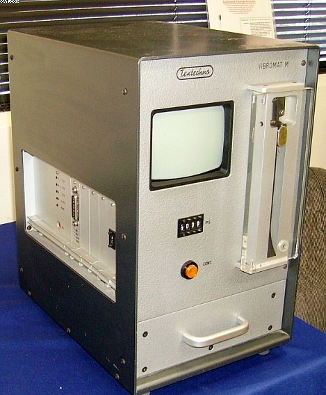 TEXTECHNO Vibromat M Denier Tester, 1 - 200 denier range.